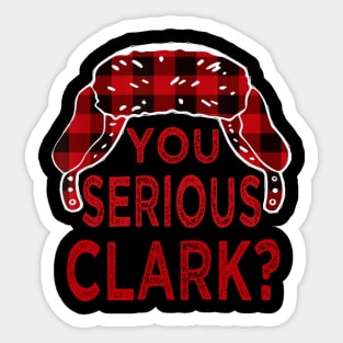 ugly sweater christmas clark? Sticker